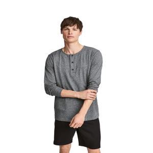 T-shirts en coton de haute qualité pour hommes avec short brodé personnalisé à vendre - Product Image 4