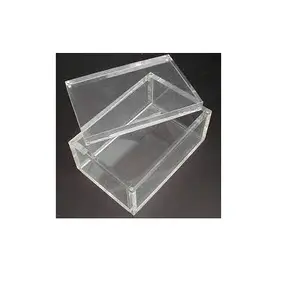 High quality acrylic box for display racks Acrylic Cube Favor Box for wedding gift square clear acrylic cube storage box