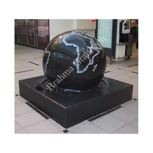 Indoor Sculpture Giant Granite Marble Sphere/Ball Fountain
