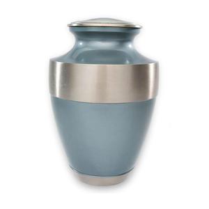 Urnas de cremación de Metal, urna de metal de estilo europeo para cenizas humanos, recuerdo de urnas para cenizas, fabricante indio - Product Image 6