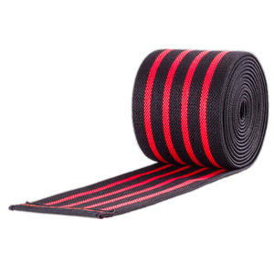 Genouillère de gymnastique de fitness robuste de haute qualité ceinture de soutien du genou d'haltérophilie de couleur personnalisée pour la course à pied genouillères robustes - Product Image 1