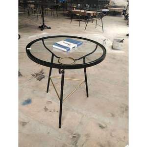 Beautiful Indian Designer Glass Dining <b>Table</b> with Modern Simple Design High Quality <b>Stainless</b> <b>Steel</b> Frame Living Room Furniture - Product Image 2