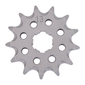 Pignon avant, pour HONDA CRF100, XR100, KYMCO 110, gris actif - Product Image 1