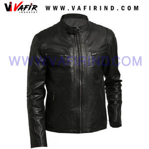 2024 Pakistan <b>Sheep</b> <b>Skin</b> Motorcycle Leather <b>Jacket</b> for Men Cheap Winter Waterproof Windproof - Product Image 4