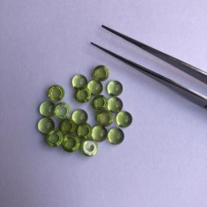 5mm naturel péridot lisse rond lâche calibré Cabochons fournisseur boutique en ligne maintenant au prix d'usine du fabricant Alibaba - Product Image 2
