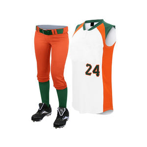 สไตล์ของคุณเองคุณภาพดีฉลากส่วนตัวการออกแบบของคุณเองทำราคาต่ำใหม่ชุดเบสบอล - Product Image 1