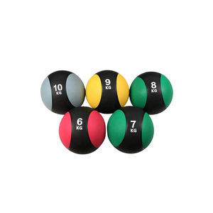 Ballon de gymnastique gonflable en caoutchouc, équipement d'entraînement du poids, boule de médecine, offre spéciale - Product Image 1