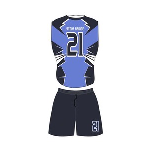 Nouveau paquet vierge personnalisé tendance drapeau d'entraînement de quart-arrière 7 sur 7 ensemble de compression sublimé maillots 7v7 uniforme de football - Product Image 3