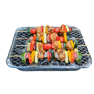 Briquettes de charbon de bois en aluminium de qualité restaurant Black Pearl, grilles jetables, 5 % de cendres, sécurité anti-oxygénation, montage facile pour barbecues - Product Image 6