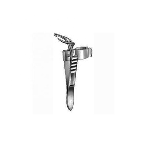 Schaedel-abrazaderas y pinzas para toallas, 9cm, acero inoxidable alemán, abrazadera afilada para toallas - Product Image 2