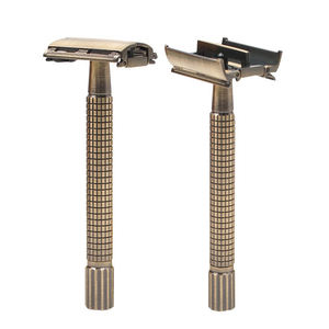 Cheap New Top Hot Sale Product Double Edge <b>Men</b> Shaving Metal Handle Wet <b>shaver</b> Safety Razor - Product Image 5