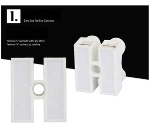 Ch2 cách nhấn khối thiết bị đầu cuối cho LED chiếu sáng trắng <span class=keywords><strong>2</strong></span> pin <span class=keywords><strong>3</strong></span> pin cáp nhanh chóng dây nối - Product Image 6