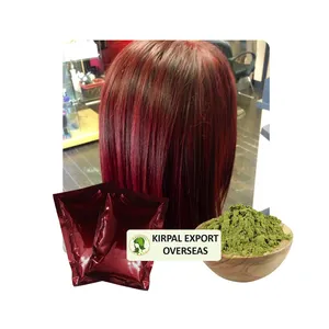 Herbal Wine Red Haarfarbe Pulver Henna Hersteller OEM Private Label Bestseller Haarfarbe Puder form