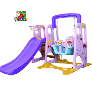 Feelbaby personalizzabile in plastica per bambini Swing con scivolo per giardino educativo residenziale o occasioni pubbliche - Product Image 2