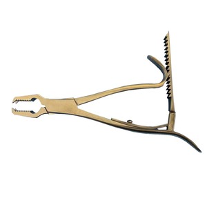 Chất lượng cao y tế phẫu thuật chuyên nghiệp hoạt động phòng hướng dẫn sử dụng Kern xương giữ kẹp 5 inch thẳng và cong - Product Image 1