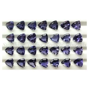 ไอโอไลต์ธรรมชาติเจียระไนแบบสามมิลลิเมตรต่อชิ้น - Product Image 2