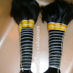 Extensión de cabello humano ondulado natural. Extensión de cabello humano ondulado de templo. Cabellos humanos crudos. - Product Image 1