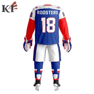 Uniforme de Hockey sobre Hielo Personalizado con Número y Nombre del Equipo, Transferencia Térmica, Ropa para Hombre, KEVEN IMPEX KI-IHU-7509 USA - Product Image 5