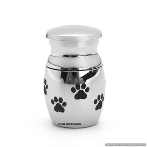 Urna de recuerdo con ficha de latón al por mayor, el último diseñador, urnas con ficha de latón antiguo dorado para la mejor venta, urnas para cenizas conmemorativas al mejor precio - Product Image 5