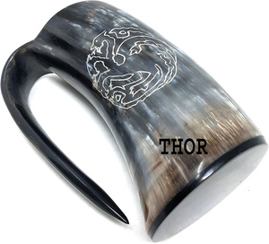 Uống sừng cốc bia cốc Tankard trò chơi của ngai vàng phù rể Quà tặng phù rể người đàn ông tốt nhất quà tặng cho nam giới - Product Image 3