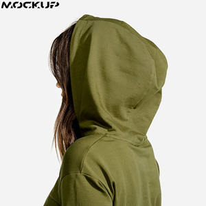 Sudadera Corta con Capucha para Mujer, Sudadera Corta Holgada con Hombros Caídos, Ropa Urbana, Sudadera de Invierno con Logotipo Estampado en la Parte Delantera, OEM - Product Image 5