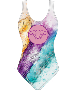 Traje de Baño de Una Pieza para Mujer, Hecho a Medida, Multicolor, Spandex/Poliéster, Ecológico, Anti-UV, Venta Caliente - Product Image 2