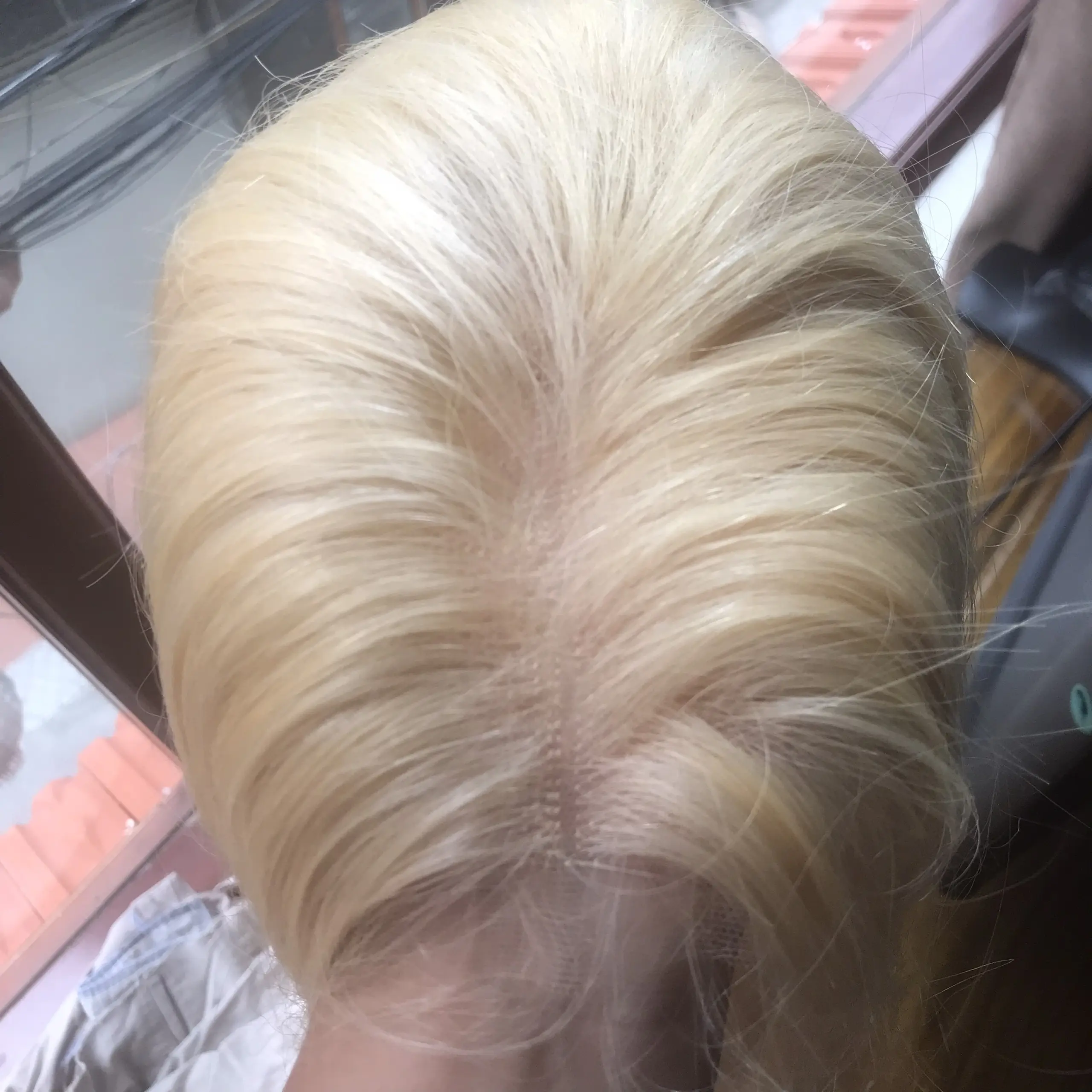 Wig rambut manusia Frontal penjualan terbaik dibuat oleh rambut Virgin mentah 100% rambut Vietnam belum diproses kualitas terbaik