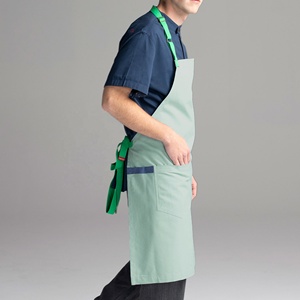 ผ้ากันเปื้อนคอตตอนแบบปรับได้สำหรับเชฟผ้ากันเปื้อนแบบปรับได้สำหรับร้านอาหารใช้ในครัวครัวครัวผลิตอาหารในบังคลาเทศสำหรับผู้ซื้อเชิงพาณิชย์ - Product Image 2