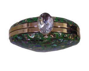 Oval Box Clutch Vintage Mother of Pearl Handbag Evening <b>Bags</b> - Product Image 6