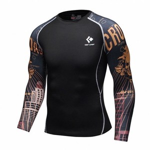Rashguard de MMA - Spandex/Nylon de Manga Larga Unisex para Adultos - Product Image 3