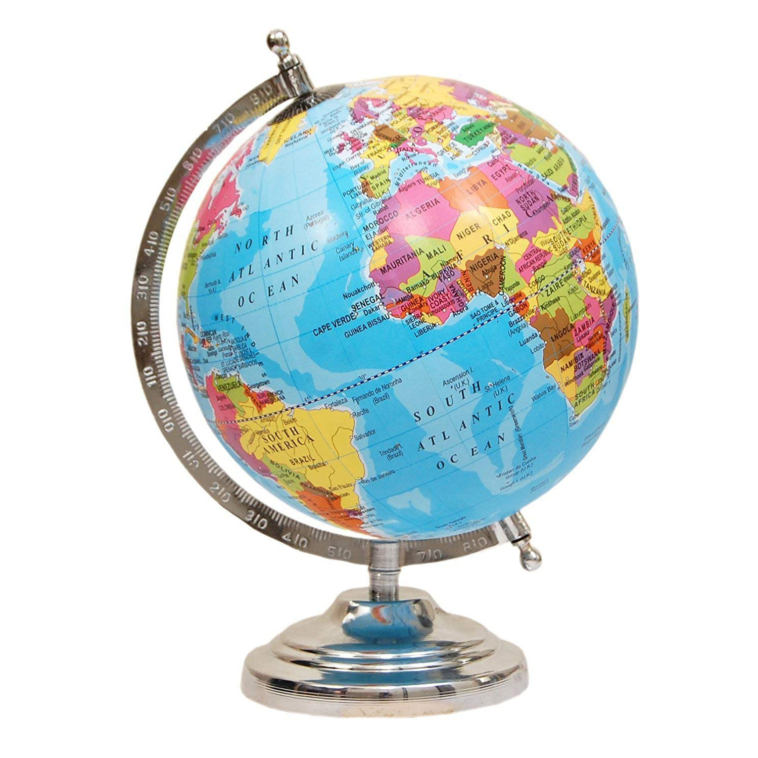 Globe Map Globo Terru00e1queo Luminoso Clu00e1sico 40 Atlantis