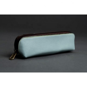 LW Authentique Personnalisé Coloré Vintage Étui à Crayons en Cuir Sac Pochette Fabriqué à la Main Utilisation Scolaire Produit - Product Image 4