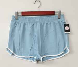 Short de jogging athlétique en coton personnalisé pour femmes respirant et imperméable-Short de yoga sans couture de couleur unie pour un usage décontracté - Product Image 5