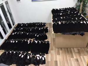 Alta calidad vietnamita doble de la trama de la máquina del pelo humano de Remy de la virgen de la extensión paquetes en precio al por mayor - Product Image 4