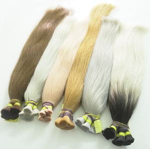 Extensiones de cabello humano 100% sedoso, pelo virgen sin procesar, venta al por mayor, oferta de verano - Product Image 3