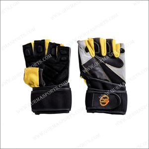 ถุงมือยกน้ำหนัก,ถุงมือยิมหนัง,ถุงมือเพาะกายสำหรับสุภาพสตรีและสุภาพบุรุษ - Product Image 6