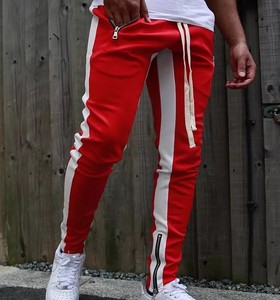 กางเกงวอร์มขายาวมีซิป,กางเกงขายาวลำลองสำหรับผู้ชายพร้อมโลโก้ของคุณเอง - Product Image 2