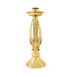 เชิงเทียนทองเหลืองนางฟ้าอุปกรณ์สำหรับคริสตจักรจาก brassworld อินเดีย - Product Image 1