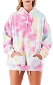Sudaderas con capucha Tie-Dye con logotipo personalizado de alta calidad con bordado Tallas grandes XS a 6XL Ropa de invierno anticontracción Cuello con capucha - Product Image 4