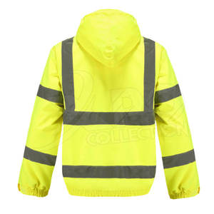 Veste de sécurité personnalisée confortable, classe 2 ANSI, imperméable, avec éclairage LED, séchage rapide, respirante, grandes tailles, services OEM, logo - Product Image 3