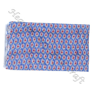 ผ้าคอตตอนเนื้อนุ่มพิมพ์ลายดอกไม้สไตล์อินเดียงานตัดเย็บเสื้อผ้าสไตล์อินเดียสำหรับใส่ในฤดูร้อน - Product Image 4