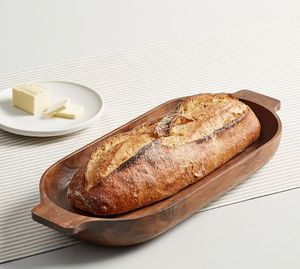 Wooden Dough Bowls for Food or Salad Bowls Set <b>Small</b> Bowl for Serving Pasta and Sale and Customized Size Unpolished - Product Image 6
