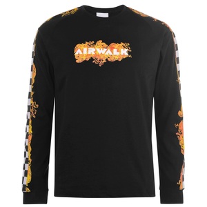เสื้อยืดผู้ชายแขนยาวโอเวอร์ไซส์แห้งเร็วป้องกันการเกิดรอยพิ่งคอกลมพิมพ์ลายไหล่แบบออกแบบได้ตามต้องการ - Product Image 1