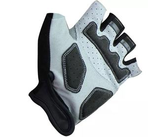 ถุงมือขี่จักรยานแบบนิ้วสั้นสะท้อนแสงกันลื่นพิมพ์ลายซิลิโคนสำหรับกีฬากลางแจ้งจักรยานใช้หน้าจอสัมผัสใช้ได้โลโก้ตามต้องการ - Product Image 2