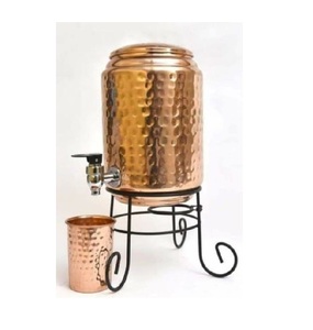 Commercio all'ingrosso alto stile Vintage di rame distributori d'acqua pentola fatta forma di materiale di rame di alta qualità per l'esportazione