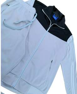 Jogging de piste pour hommes avec logo personnalisé de haute qualité Ensemble de sports d'hiver avec hauts et bas de piste confortables - Product Image 3