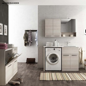 <span class=keywords><strong>Mueble</strong></span> para lavadero con espejo y nicho para <span class=keywords><strong>lavadora</strong></span>, Económico - Product Image 2