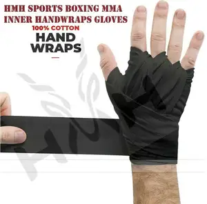 मुक्केबाजी हाथ Wraps Elasticated भीतरी दस्ताने मुक्केबाजी प्रशिक्षण उपकरण मुक्केबाजी खेल के सामान एमएमए आरामदायक भीतरी दस्ताने 20 जोड़े