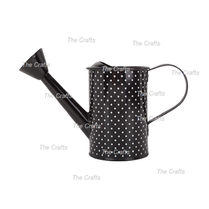 Arrosoir en fer noir et blanc en vrac avec une qualité supérieure pour la décoration de jardin - Product Image 1