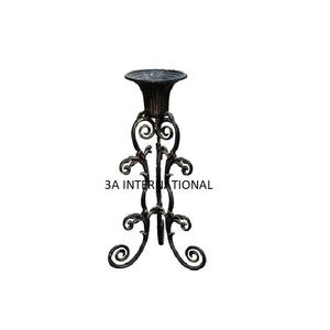Wedding Party Hotels Lighting Decorative <b>Candle</b> <b>Stick</b> Holder Artwork Customized <b>Black</b> <b>Candle</b> Stand Tableware <b>Candle</b> Lamp - Product Image 1